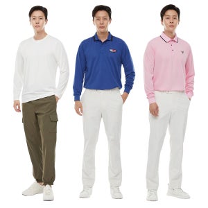 차앤리 패플단독 크리스젠투 봄맞이 기능성 고급원단 PK 긴팔 티셔츠 인기모음전