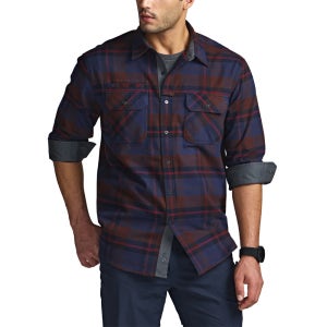 CQR  플란넬 가을 남성 체크 셔츠남방 CQ-HOF100_F