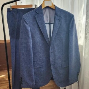 무슈봉 부모님 선물 고급 중년 남성 여름 정장세트 네이비 (10239257)