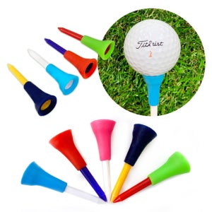 턴트 골프 플라스틱고무 골프티 S 숏티 1팩25개입