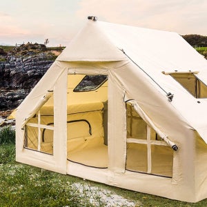 디작소 감성 캠핑 에어텐트 (400cmx200cm) 45인용