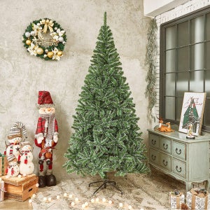 디작소 270cm 겨울 눈꽃 트리 중대형트리 야외 전시