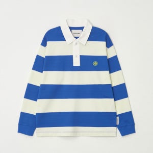[디써티원] Rugby Stripe Long Sleeve Tee (BLUE) DU26SK3001BU