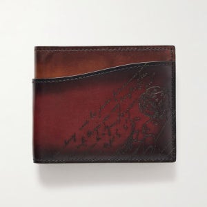 벨루티 브라운 마코레 네오 스크리토 베네치아 가죽 지갑 25 FW Brown Makore Neo Scritto Venezia Leather Billfold Wal 148237343