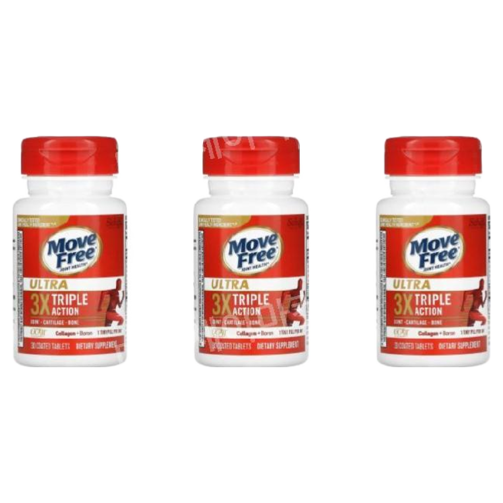 3개 <b>쉬프</b> 무비프리 조인트헬스 보충제 UC-2 UC2 Collagen 30정