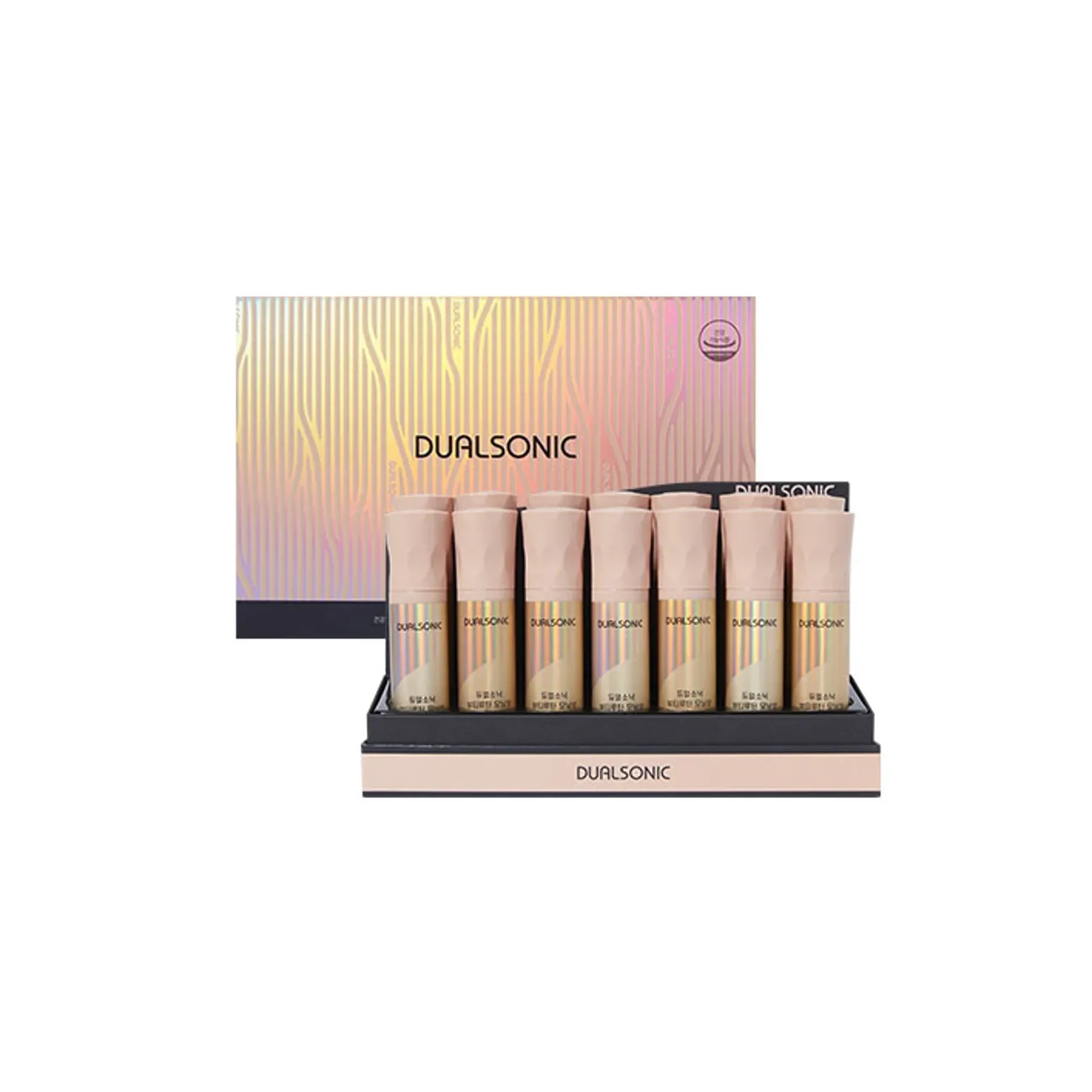 듀얼소닉 뷰티루틴 올인원 모닝샷 이너뷰티 이뮨샷 마시는 자외선 차단제 비타민 <b>콜라겐</b> 히알루론산 엘라스틴  1박스  420ml