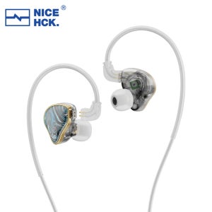 NiceHCK NX7 MK4 이어폰형 이어폰, 7개 드라이버 유닛 하이브리드 모니터 HiFi 이어폰, 분리형 0.78mm 2핀 케이블 포함