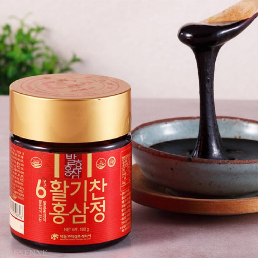 <b>대동고려삼</b> 6년근 활기찬홍삼정 100g 3병 국내산 발효홍삼 <b>직장인</b> 청소년 수험생 진세노사이드