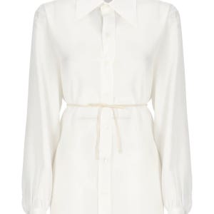 MM6 Maison Margiela MM6 메종 마르지엘라 롱슬리브 벨티드 셔츠