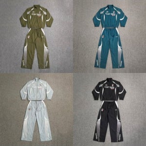 Corteiz Alcatraz 트레이닝 바람막이 집업 & pants 셋업 set [스트릿 편집샵 람스]