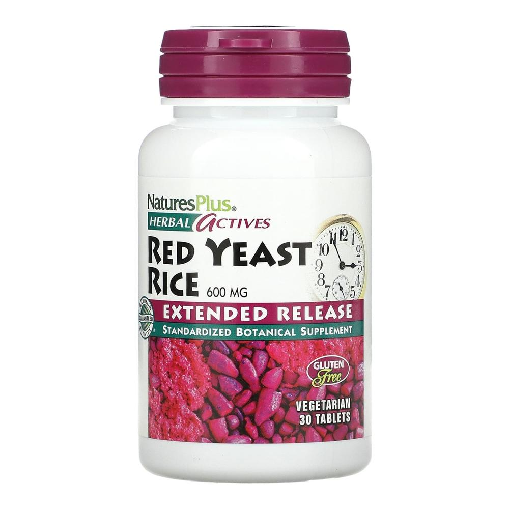 <b>네이처스플러스</b> 허벌 액티브 홍국 600mg 30정, 4개