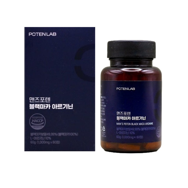 예본바이오 블랙마카 아르기닌 60정, 1개