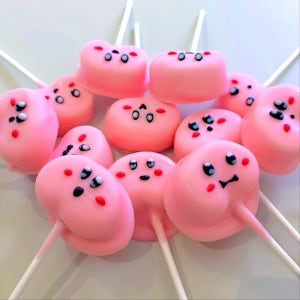 발렌타인데이 캐릭터 마시멜로 10개set 이벤트간식선물, 커핑마스터 (커피&쿠키)