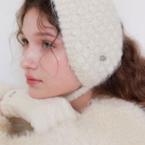 [래니래니] POMPOM EARCUFFS - 폼폼 귀도리 5컬러 택1