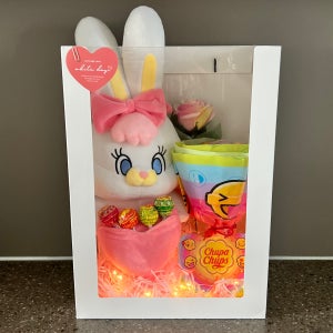 🐰🍭화이트데이 캘리그라피 리코 사탕 선물세트💝 인형꽃다발, 반소공방