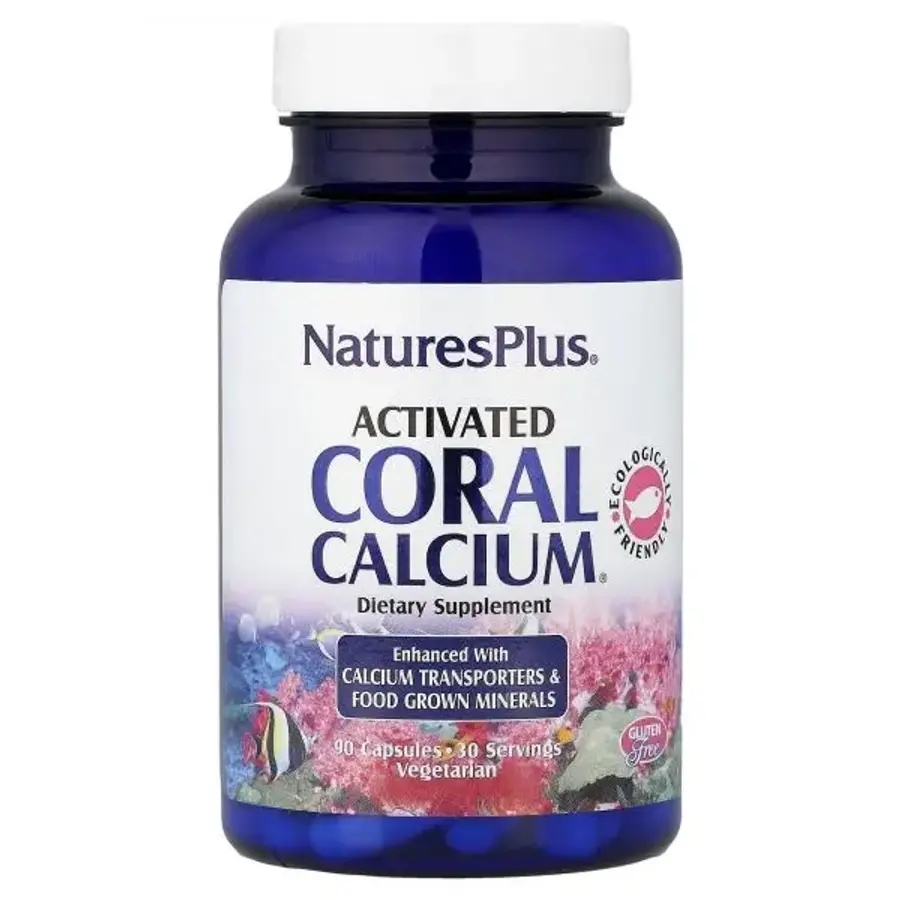 <b>NaturesPlus</b>, Activated Coral Calcium , 90 Capsules