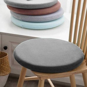 케이티알파쇼핑 방석 메모리폼 고밀도메모리폼방석 챠콜 원형 (HJJ-WF9B8D7)