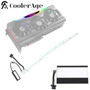 EVGA RTX3070 3080 3080Ti 3090 3090Ti FTW3 그래픽 카드 팬 하우징 RGB 라이트 그룹용