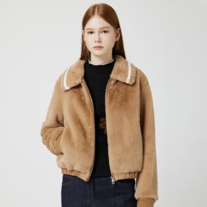 [롯데백화점] CC콜렉트 카라 집업 퍼 자켓 C254PSJ311 LE1221005651