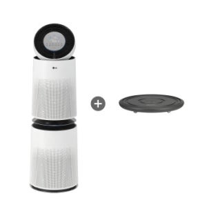 [구독/렌탈]LG 퓨리케어 AI 360˚ 공기청정기 플러스 + 무빙휠 세트 AS305DWWLM (자가관리/의무사용72개월/설치비포함)