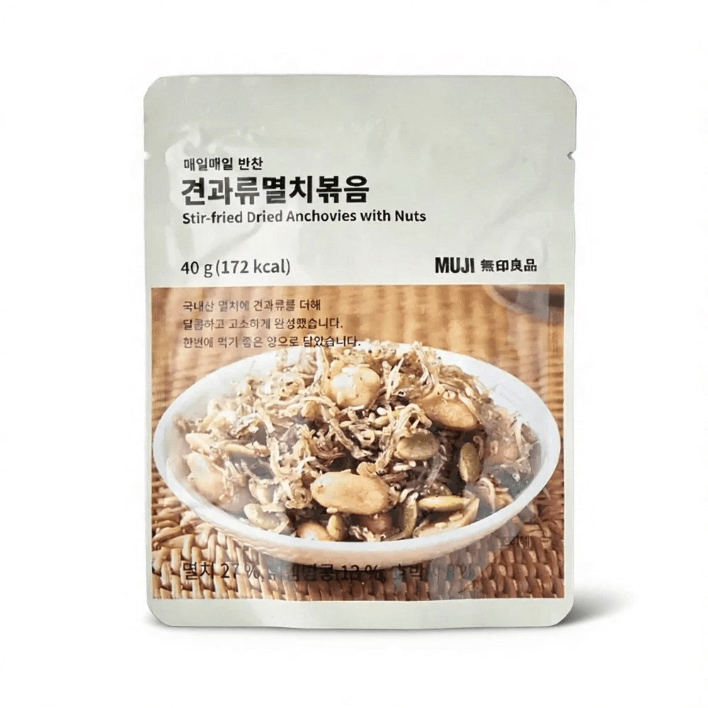 무인양품 매일매일 반찬 견과류멸치볶음 성분 분석