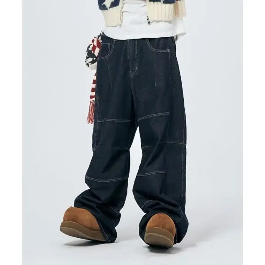 스키즘인듀싱 3D <b>트루</b> BAGGY <b>진스</b> 네이비 1939662