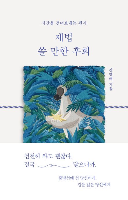 제법 쓸 만한 후회 : 시간을 건너보내는 편지