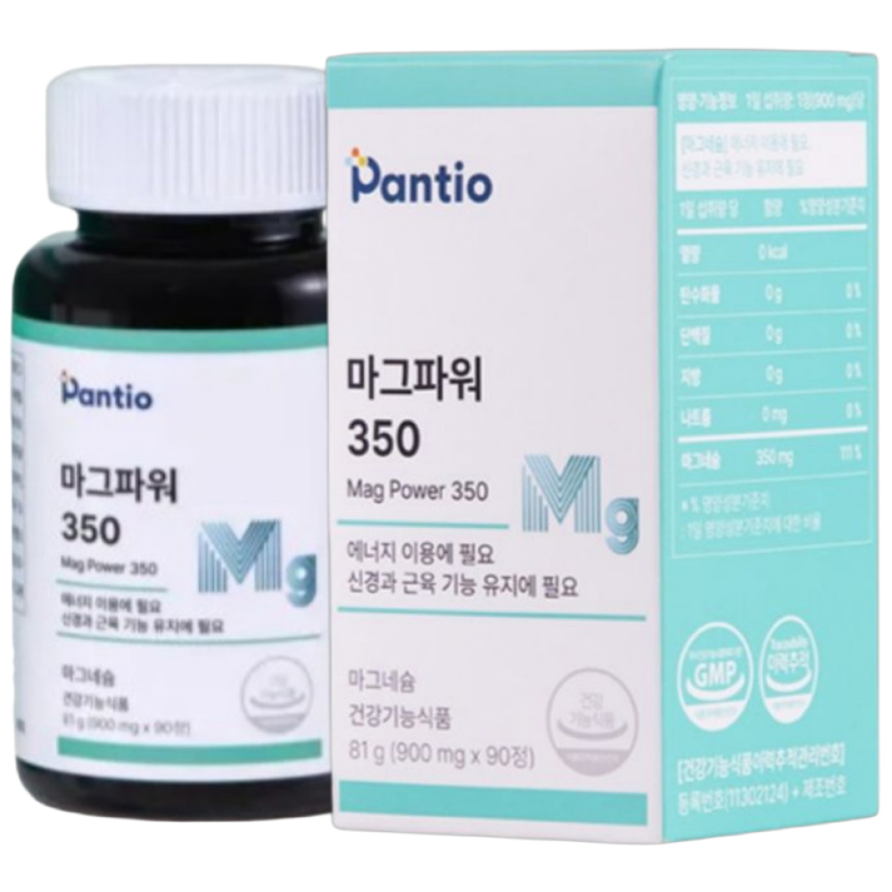 판티오 마그파워 350 900mg x 90정, 2개