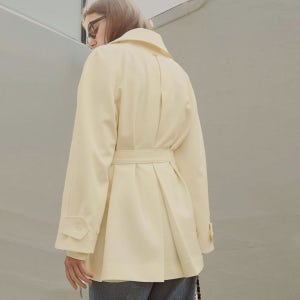 슬로우롤리 [3차리오더] Muir belt half trench jacket_2 Colors