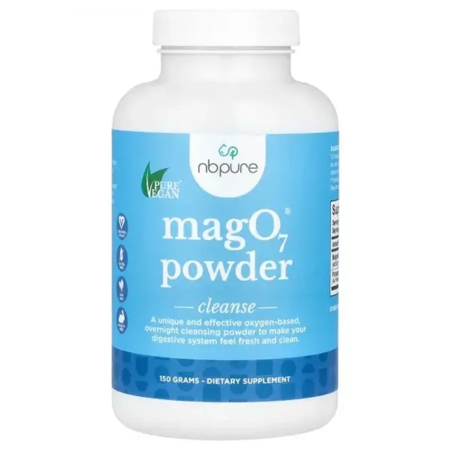 NB Pure, <b>MagO7 Powder</b>, Cleanse, 150 g