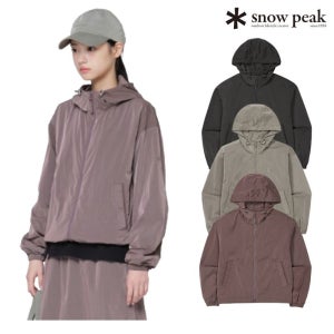 [롯데백화점] 스노우피크 어패럴 브라이트 여성 후드 바람막이 S24FWFWB71 LE1221001357