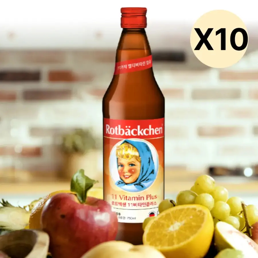 로트벡쉔 <b>11비타민플러스</b> 액상 멀티<b>비타민</b> <b>750ml</b> X10 BNA