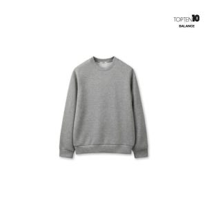 [롯데백화점] 밸런스 멜란지그레이 여성 남성 공용 스쿠바 스웨트셔츠 맨투맨 티셔츠 MBG5TR3901 MGR LE1220911153