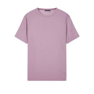 [마에스트로] 바이올렛 단색 면혼방 반팔 티셔츠 MATS3B204V2
