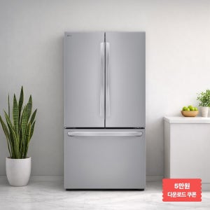 [한정수량 최대혜택가 134만원대] LG 프렌치디오스 냉장고 F756SI014 742L