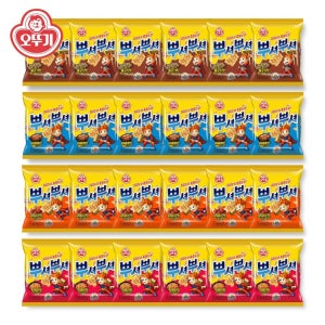 뿌셔뿌셔 4가지맛 24봉 세트 (불고기 바베큐 양념치킨 떡볶이)x6개씩