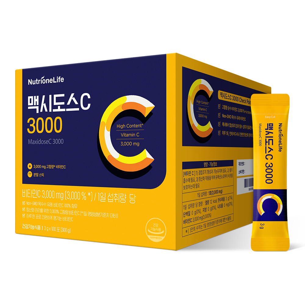 뉴트리원 맥시 도스 C 3000 3g x 100포, 2개