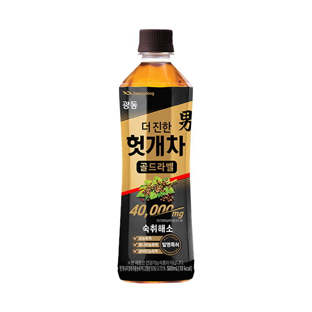 삼양패키징 광동 더 진한 헛개차 골드라벨
