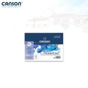 솔로몬샵 캔손 몽발 수채패드 300g 13.5x21 12매입/1면제본