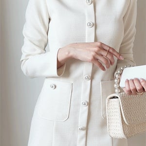 네드스퀘어트위드원피스[S,M]