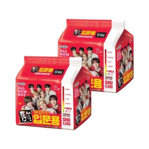 [롯데백화점]  팔도 틈새라면 입문용 (120g x5입) x2팩 LE1221010527