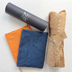 누리하루 패브릭 양면 북커버 선물용 다이어리 책커버 북슬리브