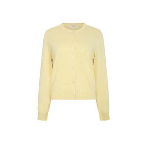 [JJ지고트] 울 베이직 라운드넥 가디건 (YELLOW) GS3A1CD201