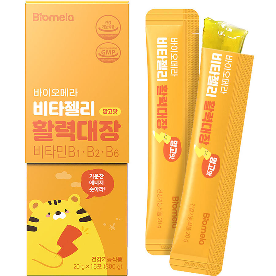바이오메라 비타젤리 활력대장 망고맛