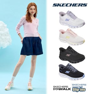 스케쳐스 26SS 최신상 여성용 메쉬 고워크 글라이드 슬립인스 워킹화 TV상품