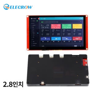 ESP32 Display 2.8인치 HMI 디스플레이, 240x320 해상도, SPI TFT LCD 터치스크린