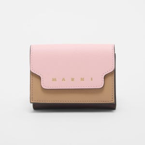 [마르니] TRIFOLD BIG LOGO (CINDER ROSE/ POMPEI /CHOCOLATE)