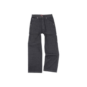 [GINKCLE : 징클] TAB CONE RAW DENIM LOOSE FIT