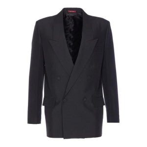 구찌 배송  더블 브래스트 테크니컬 파나마 자켓 849881Z7AYA1000 Black