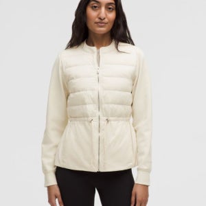 룰루레몬 여성 다운 필 신치 웨이스트 재킷